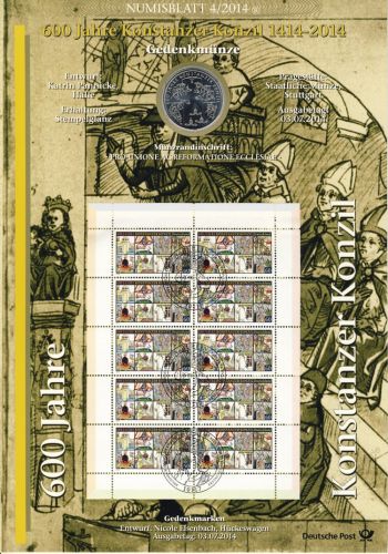 BRD 2014 Numisblatt 4/2014 