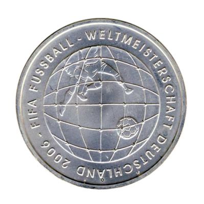 BRD 2005 J.511 10 Euro Fuball-WM-Deutschland 2006 Prgesttte: F st