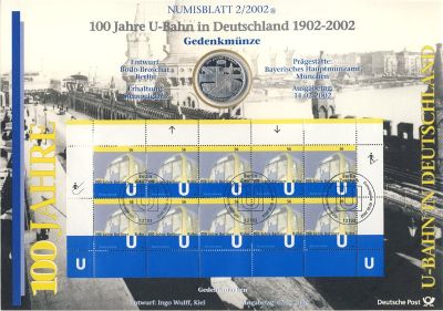 BRD 2002 Numisblatt 2/2002 