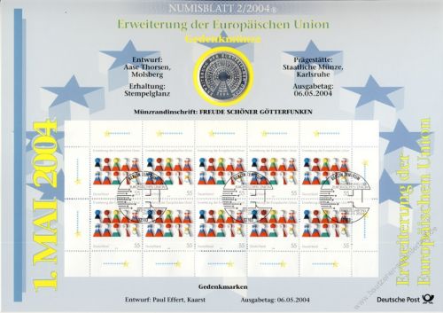 BRD 2004 Numisblatt 2/2004 