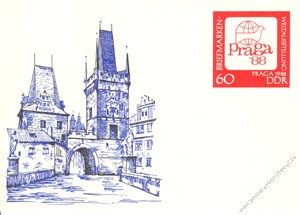 DDR 1988 Mi-Nr. P099 * PRAGA '88