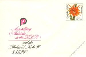 DDR 1989 Mi-Nr. U10 * PHILATELIA KLN 1989