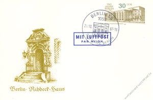 DDR 1987 Mi-Nr. P098 SSt. Friedrichsstadtpalast