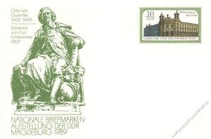 DDR 1989 Mi-Nr. P103 * Nat. Briefmarkenausstellung d. DDR 89