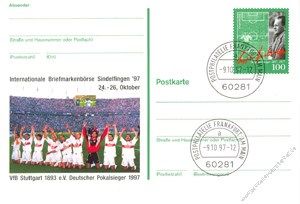 BRD 1997 Mi-Nr. PSo050 o Int. Briefmarkenbrse Sindelfingen