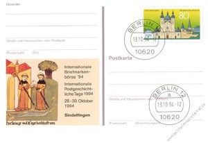 BRD 1994 Mi-Nr. PSo036 o Int. Briefmarkenbrse Sindelfingen