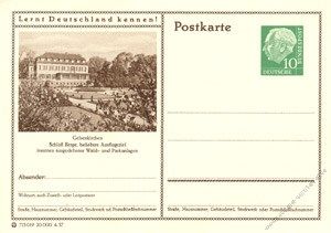 BRD 1955 Mi-Nr. P024 281 * Gelsenkirchen - Schlo Berge