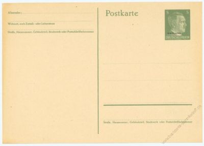 Ostland 1941 Mi-Nr. P1 * Kopfbild Hitler