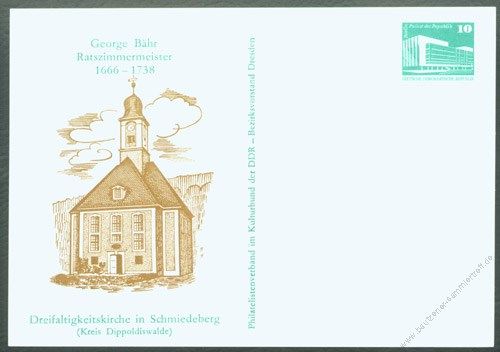 DDR Nr. PP018 B2/008 * Dreifaltigkeitskirche in Schmiedeberg