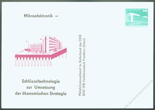 DDR Nr. PP018 B2/010 * Mikroelektronik