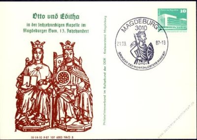 DDR Nr. PP018 B2/017 SSt. Otto und Editha
