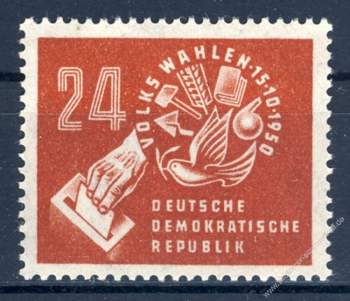 DDR 1950 Mi-Nr. 275 ** Volkswahlen am 15.10.1950