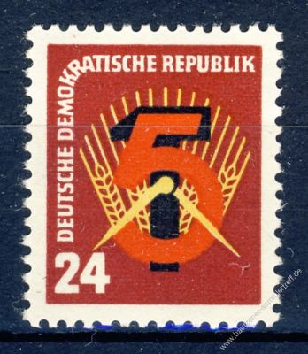 DDR 1951 Mi-Nr. 293 ** Erster Fünfjahrplan