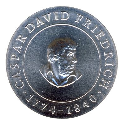 DDR 1974 J.1553 10 Mark Caspar David Friedrich st