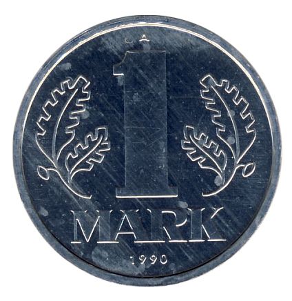 DDR 1990 J.1514 1 Mark Kursm�nze st (Export)