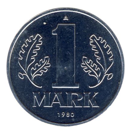 DDR 1980 J.1514 1 Mark Kursmnze st (Export)