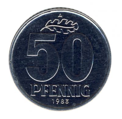 DDR 1983 J.1512 50 Pf Kursm�nze st (Export)
