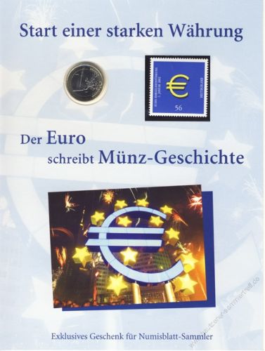 BRD 2002 Geschenk fr Numisblatt-Sammler