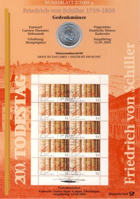 BRD 2005 Numisblatt 2/2005 