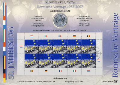 BRD 2007 Numisblatt 2/2007 