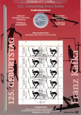 BRD 2008 Numisblatt 3/2008 