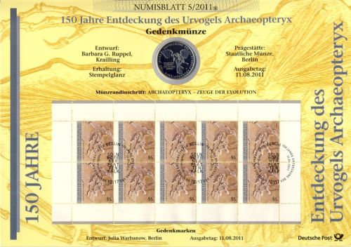 BRD 2011 Numisblatt 5/2011 