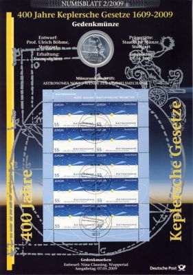 BRD 2009 Numisblatt 2/2009 