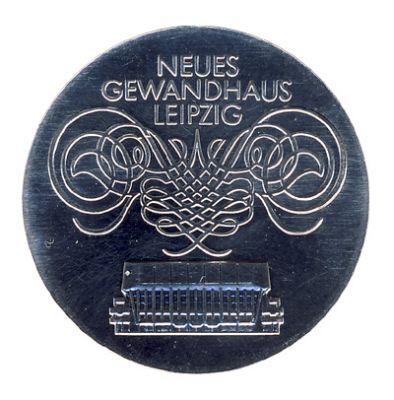 DDR 1982 J.1583 10 Mark Neues Gewandhaus Leipzig st