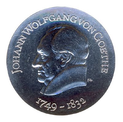 DDR 1969 J.1525 20 Mark Johann Wolfgang von Goethe st