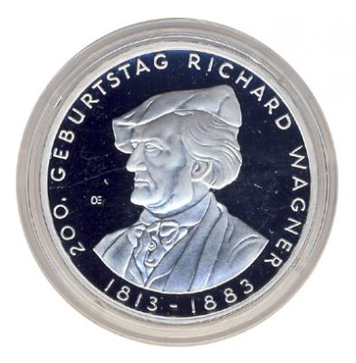 BRD 2013 J.580 10 Euro Richard Wagner - Silber PP