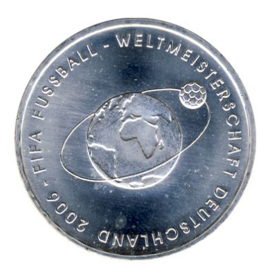 BRD 2004 J.504 10 Euro Fuball-WM-Deutschland 2006 Prgesttte: F st