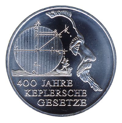 BRD 2009 J.543 10 Euro 400 Jahre Keplersche Gesetze st