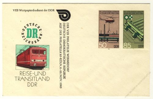DDR Nr. U03/002a * PHILATELIA 1985 Kln