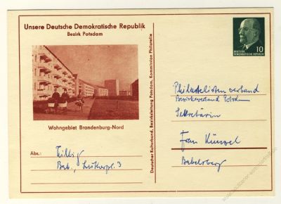 DDR Nr. PP009 B2/020 * Wohngebiet Brandenburg-Nord