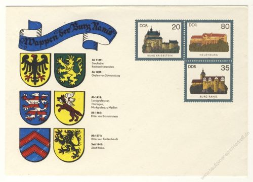 DDR Nr. U01/004 * Wappen der Burg Ranis