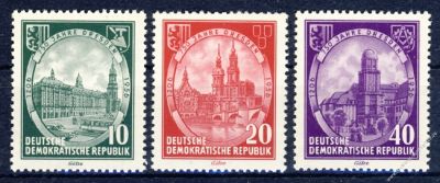 DDR 1956 Mi-Nr. 524-526 ** 750 Jahre Dresden