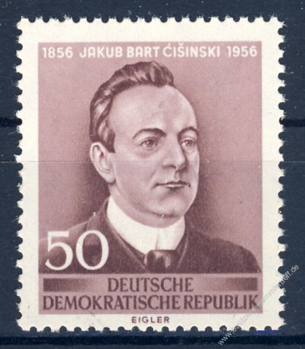 DDR 1956 Mi-Nr. 535 ** 100. Geburtstag von Jakub Bart Cisinski