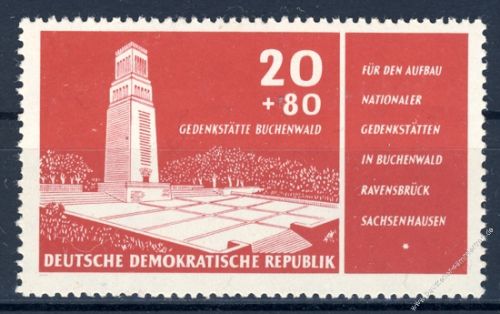 DDR 1956 Mi-Nr. 538 ** Aufbau Nationaler Gedenksttten