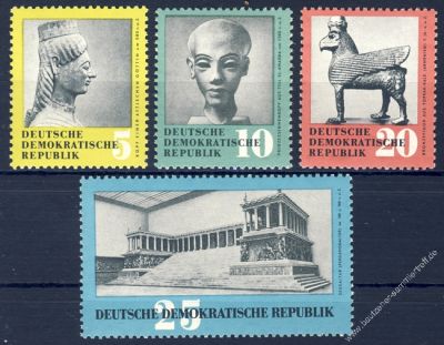 DDR 1959 Mi-Nr. 742-745 ** Zurckgefhrte antike Kunstschtze