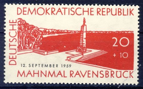 DDR 1959 Mi-Nr. 720 ** Mahn- und Gedenksttte Ravensbrck