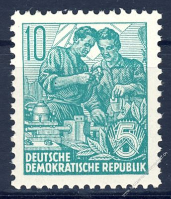 DDR 1959 Mi-Nr. 704A ** Fnfjahrplan