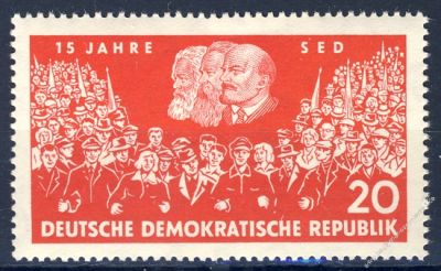 DDR 1961 Mi-Nr. 821 ** 15 Jahre SED
