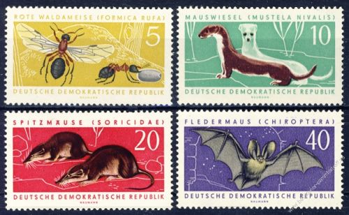 DDR 1962 Mi-Nr. 869-872 ** Geschtzte Tiere