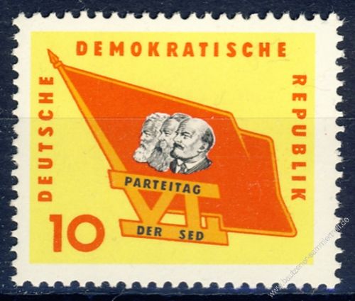 DDR 1963 Mi-Nr. 941 ** Parteitag der Sozialistischen Einheitspartei Deutschlands