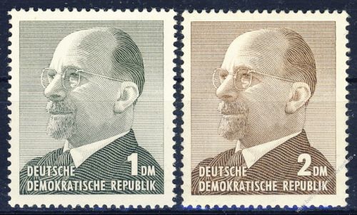 DDR 1963 Mi-Nr. 968-969 ** Staatsratsvorsitzender Walter Ulbricht