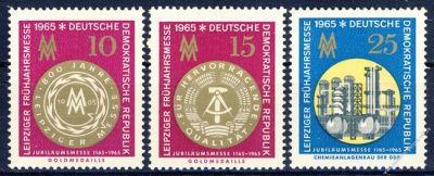 DDR 1965 Mi-Nr. 1090-1092 ** Leipziger Frhjahrsmesse