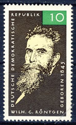 DDR 1965 Mi-Nr. 1096 ** 120. Geburtstag von Wilhelm Rntgen