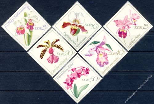 DDR 1968 Mi-Nr. 1420-1425 ** Orchideen