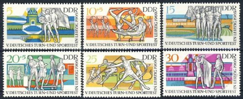 DDR 1969 Mi-Nr. 1483-1488 ** Deutsches Turn- und Sportfest