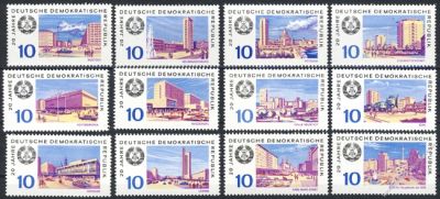 DDR 1969 Mi-Nr. 1495-1506 ** 20 Jahre DDR